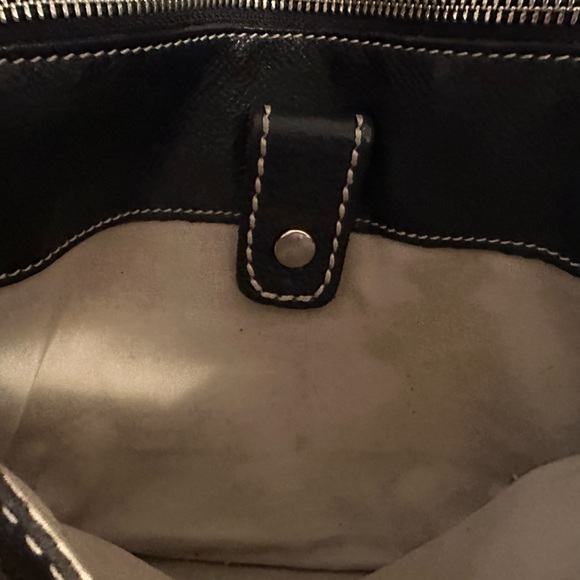 Roots black leather crossbody bag - Picture 7 of 7
